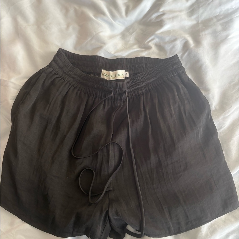 Posh Store Black Women's Athletic Shorts